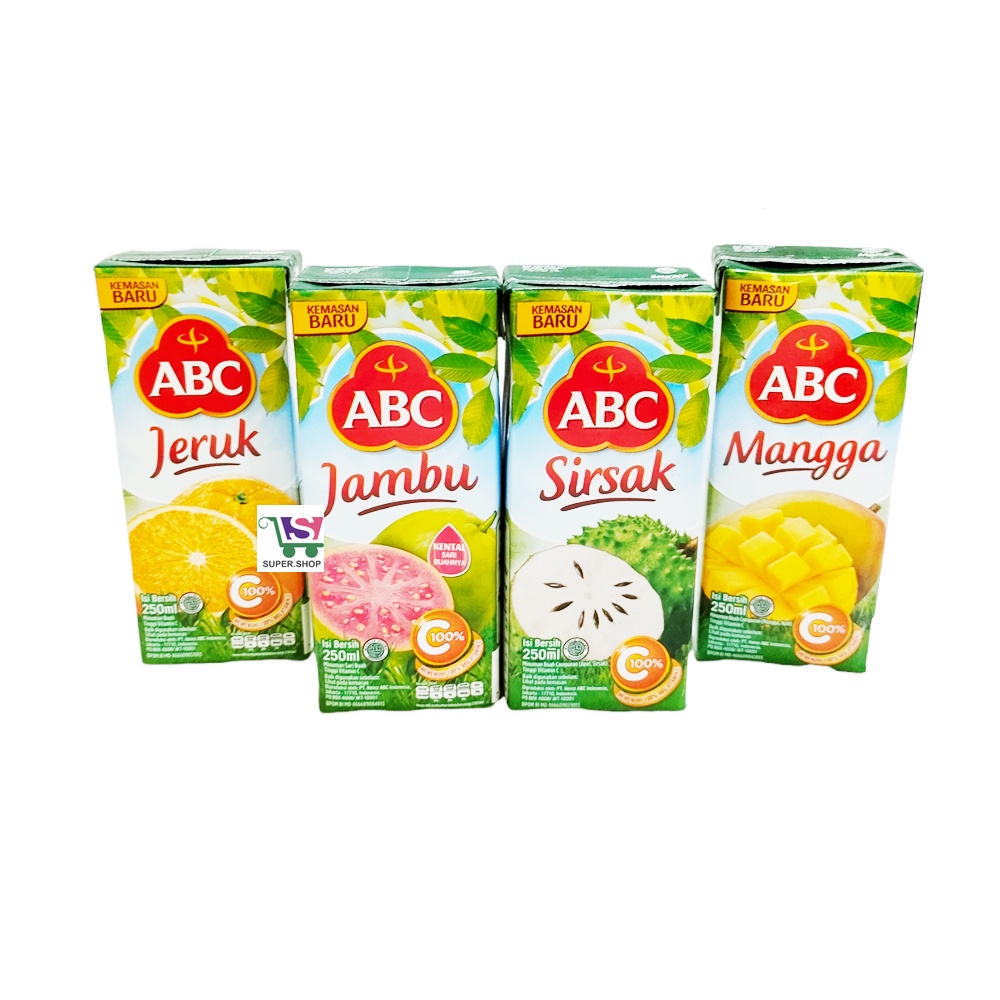 ABC Jus / Juice Minuman Sari Buah 250 ML