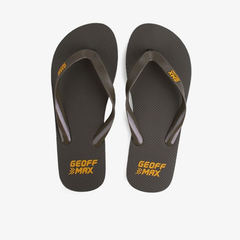 Sandal Jepit GeoffMax Original Black Army Blue