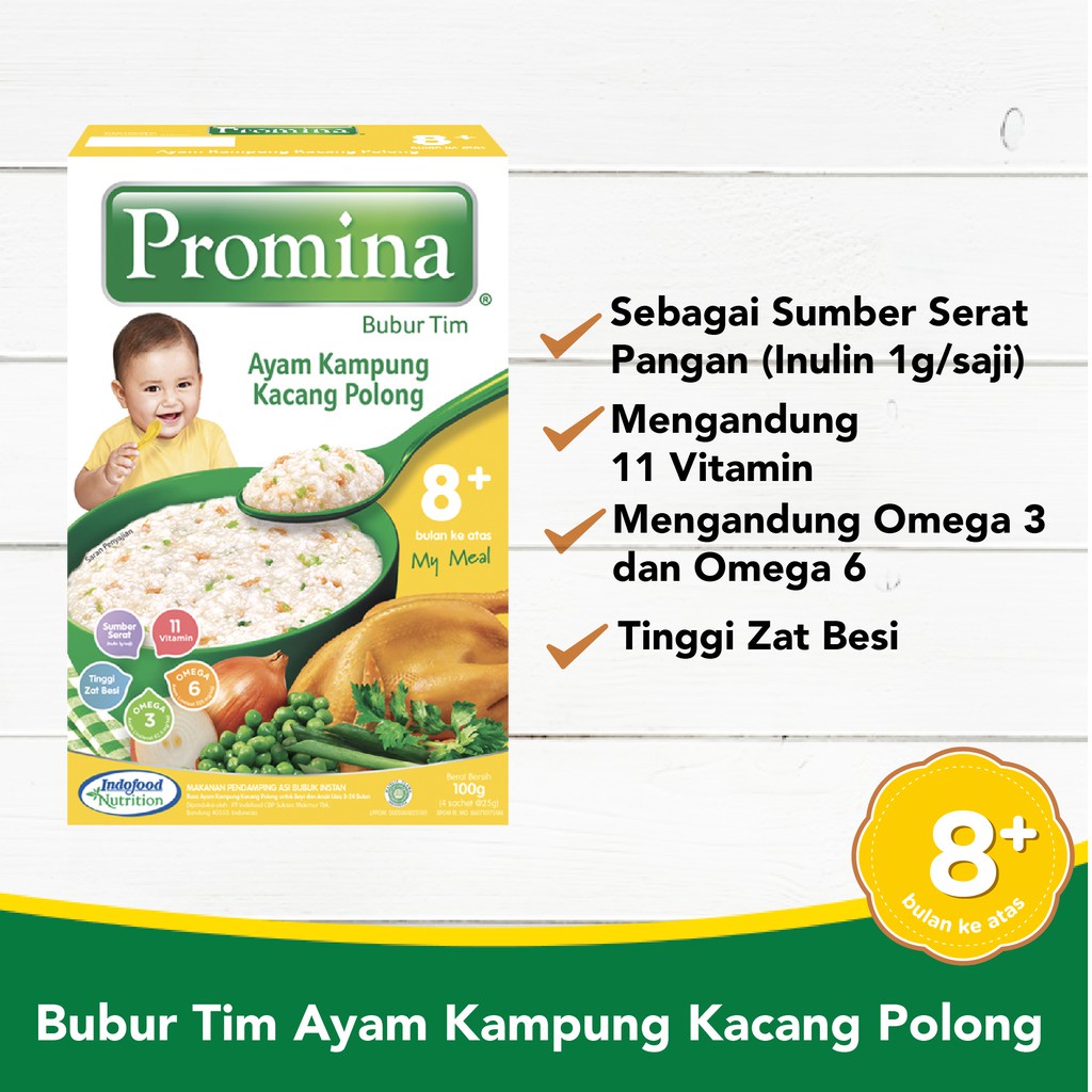 PROMINA PRO BTI AYAM KAMPUNG KACANG POLONG BOX 100G