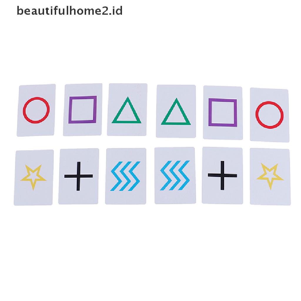 (Beautifulhome2.Id) 2 Set Kartu Esp Klasik Untuk Trik Sulap