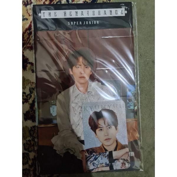 SEALED standee hologram the renaissance super junior kyuhyun ver