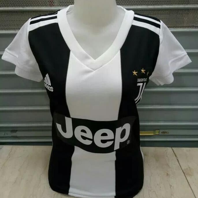 Barang Berkualitas Jersey baju kaos bola Ladies cewek Juventus home 2018/2019 STOK TERBATAS