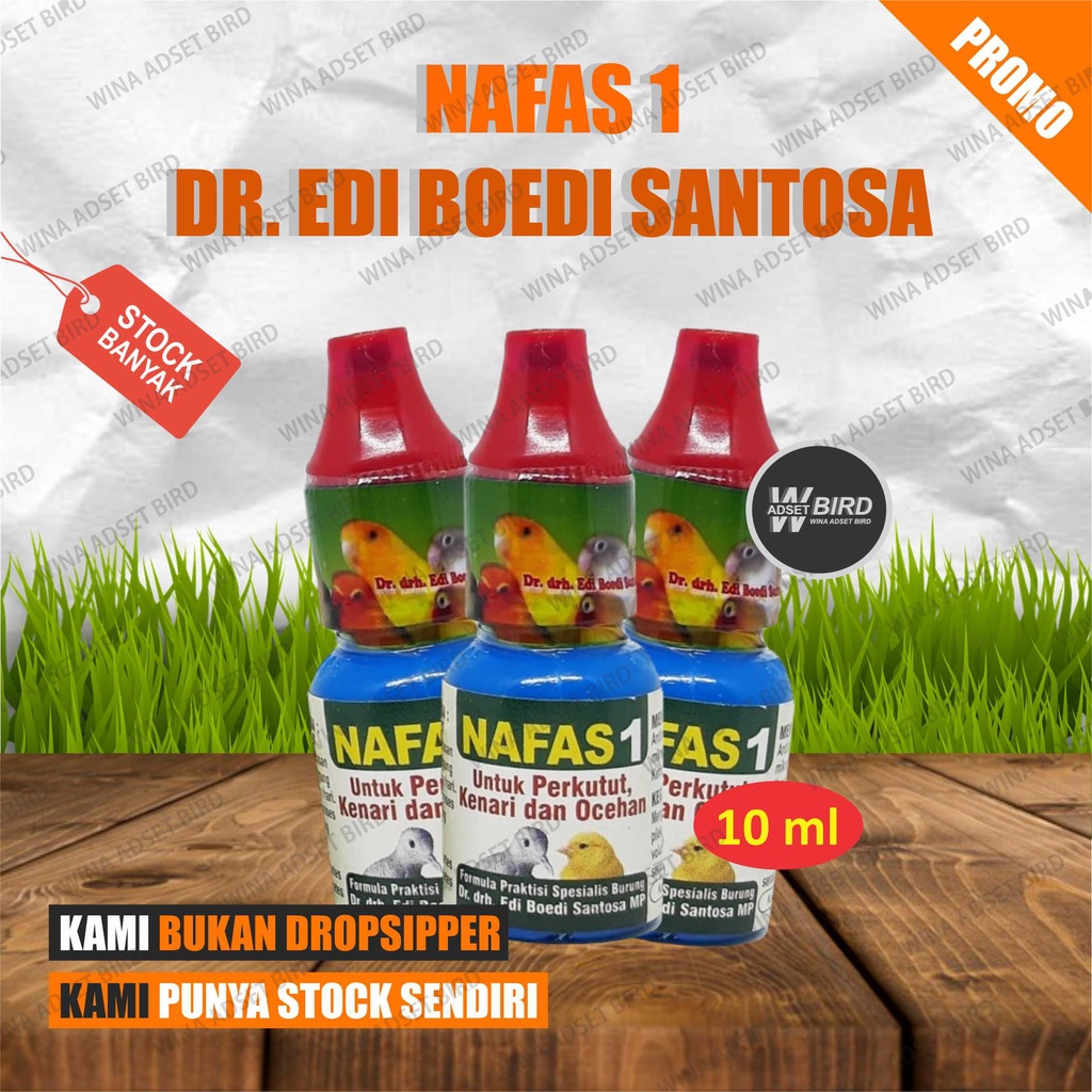 OBAT BURUNG SAKIT PILEK BATUK ASMA SUARA KECIL SERAK VITAMIN NAFAS 1 DR. EDHI