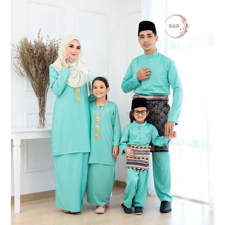 SETELAN BAJU ROK BAJU KURUNG MELATU WANITA SETELAN ABAYA MELAYU WANITA SETELAN BAJU KURUNG MELAYU MO