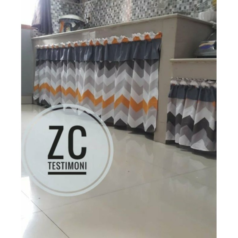 Gorden kolong dapur / gorden meja dapur / gorden kolong / gorden shabby / gorden meja kompor / gorde