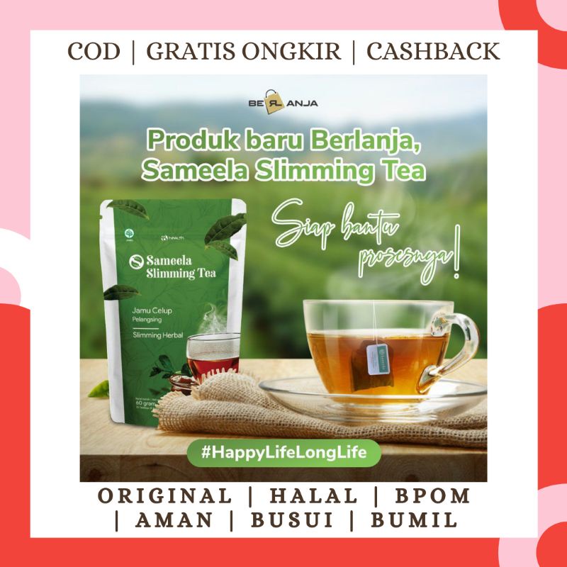 

Sameela Slimming Tea | Teh Herbal | Teh Pelangsing | Berl Berlanja