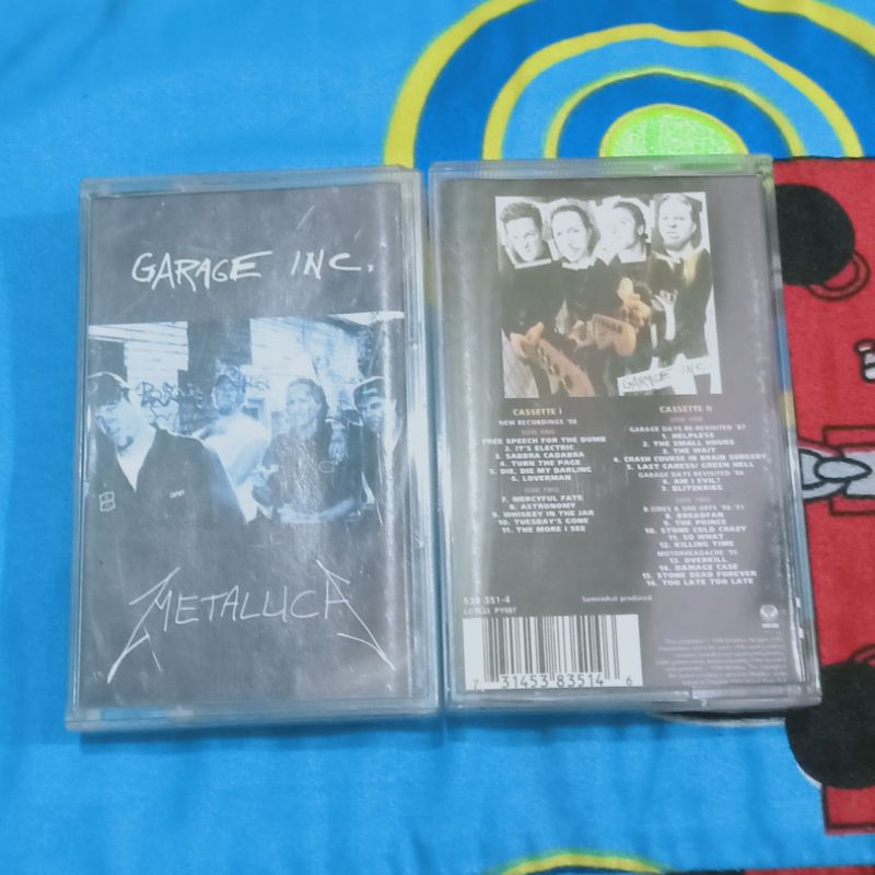 kaset pita METALLICA Garage inc