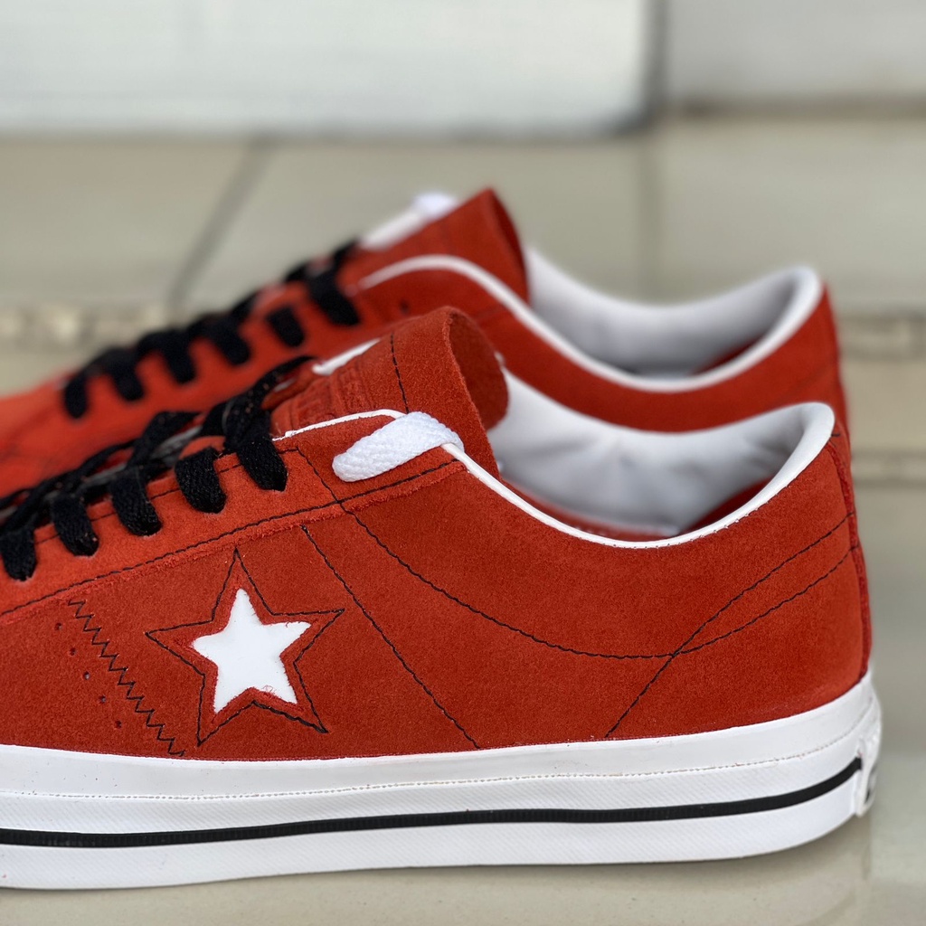 Converse One Star Pro Suede Fire Opal