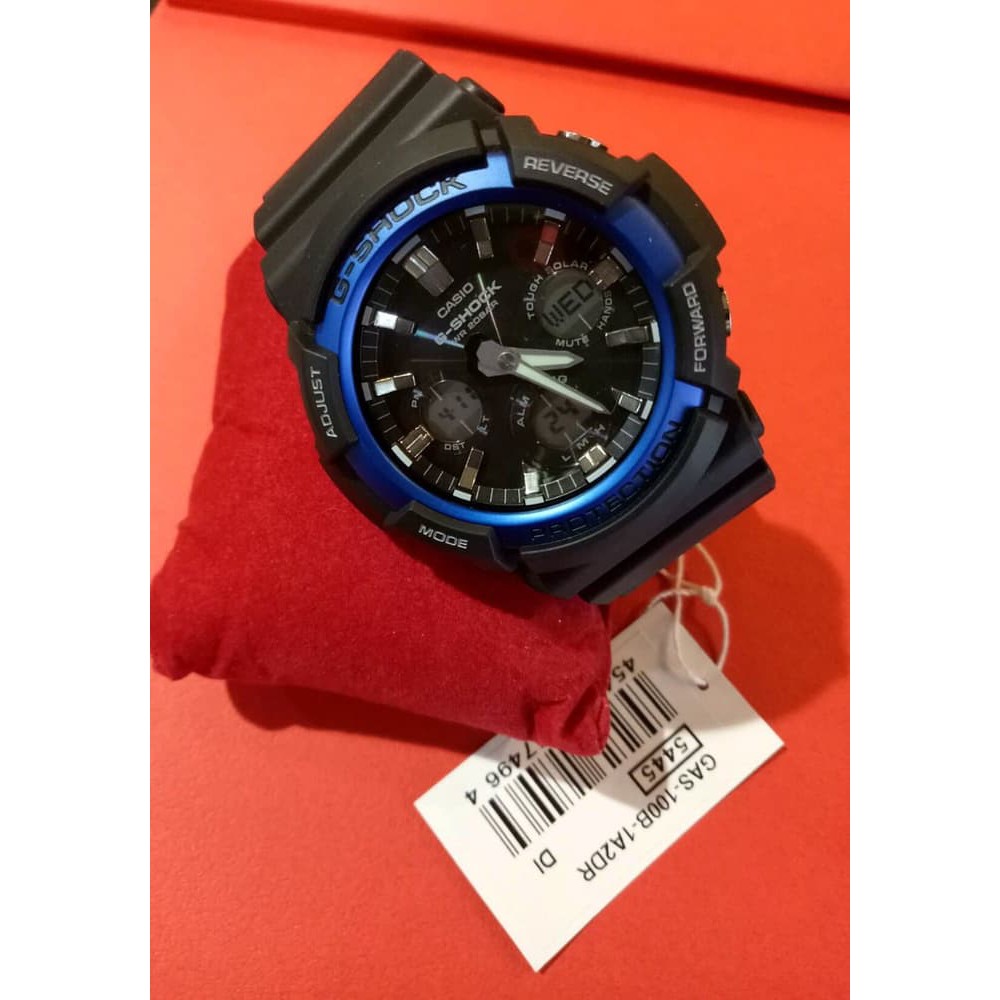 g shock gas 100b 1a2dr