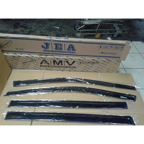 talang air calya, side visor calya, variasi mobil calya, aksesoris
