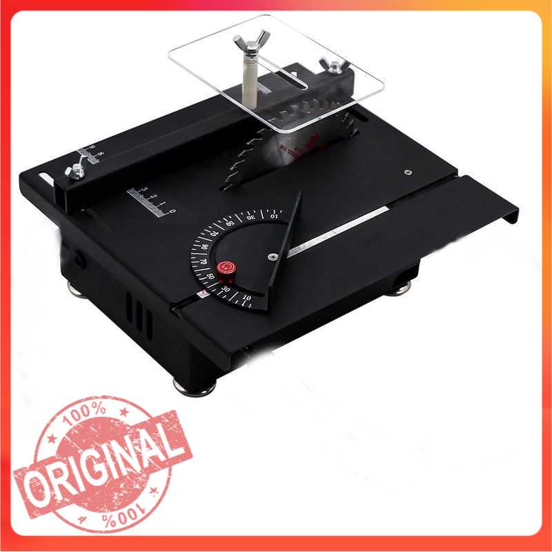 ORIGINAL WOLIKE Table Saw Mesin Potong Mini Serbaguna DIY 100W - T5