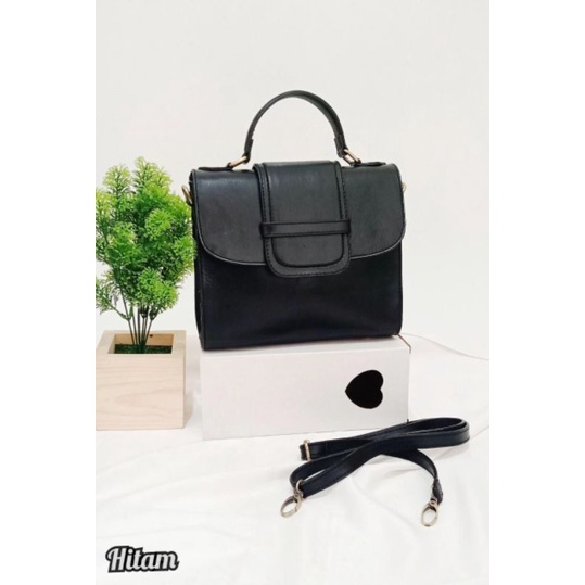 Tas Selempang Sling Hand Leather Bag Wanita Kulit Asli Garut