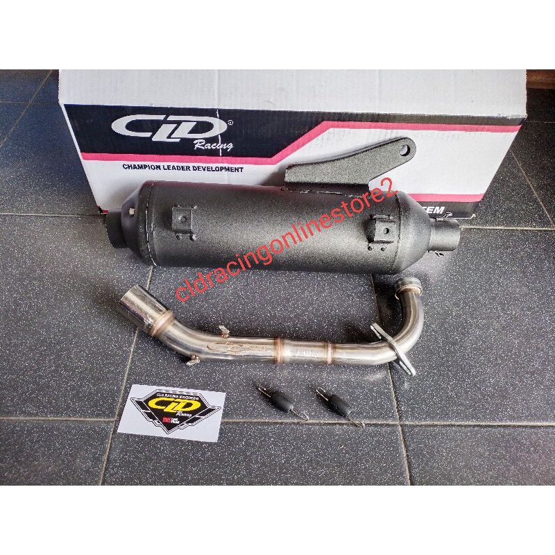 KNALPOT STANDAR RACING CLD TYPE C1 MIO SPORTY/SMILE/MIO SOUL/FINO KARBU