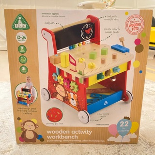 elc wooden workbench walker