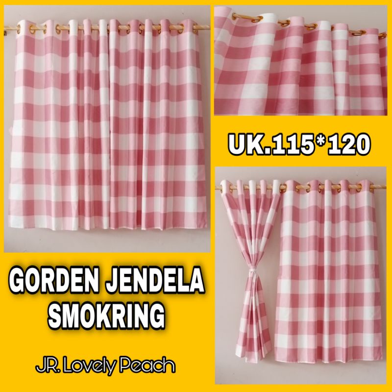 GORDEN JENDELA PENDEK RING / SMOKRING