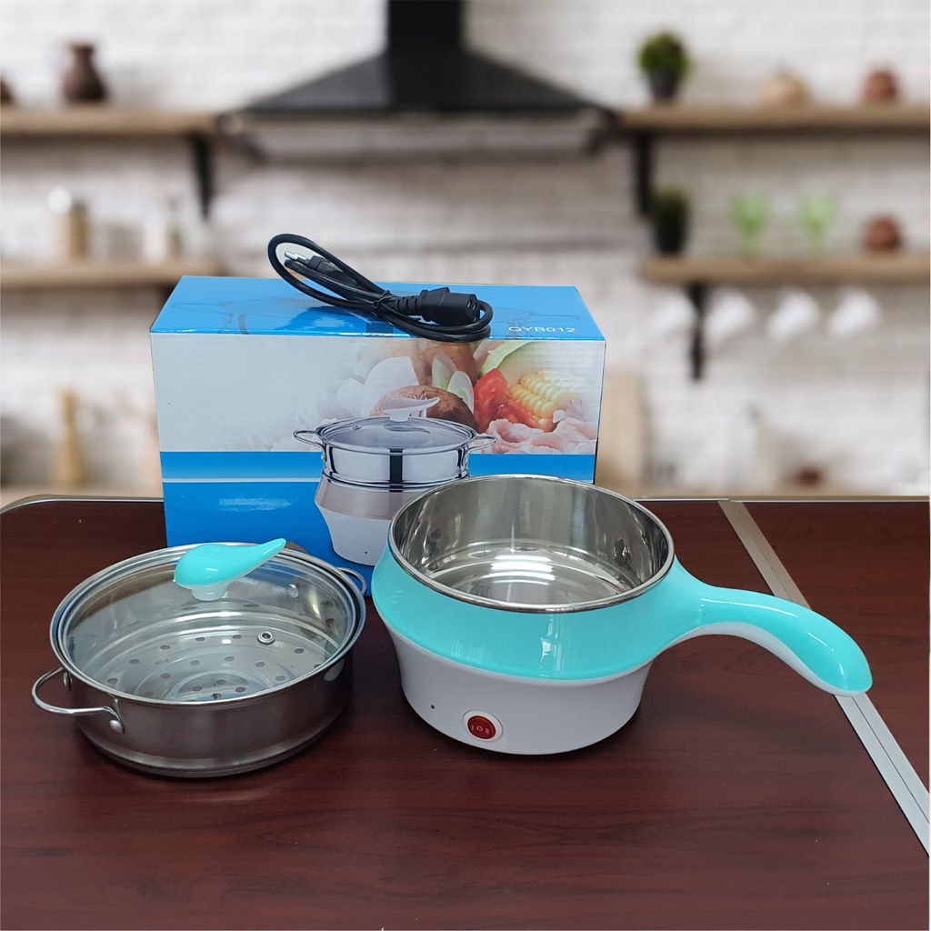 BEST SELLER FRY PAN PANCI LISTRIK Stainless Multifungsi Panci Listrik Portable Termurah dan awet mudah din bawa kemana-mana Termurah