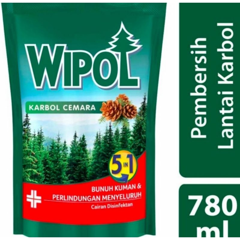 WIPOL KARBOL DESINFECTANT PEMBERSIH LANTAI 780ML