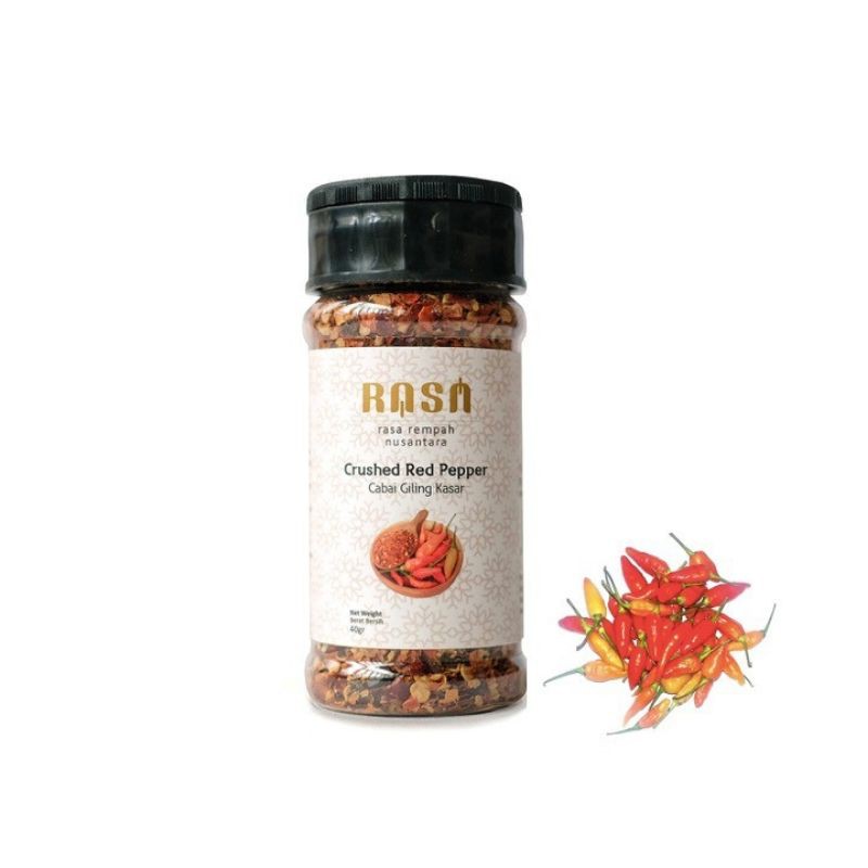 

RASA Rempah Nusantara Crushed Red Pepper Chilli/ Cabai Cabe Giling Kasar @40gr