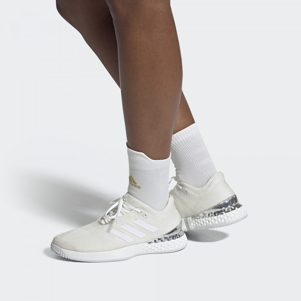 Sepatu Tenis Adidas Adizero Ubersonic 3M Hard Court Shoes Artikel EF 2767 Original