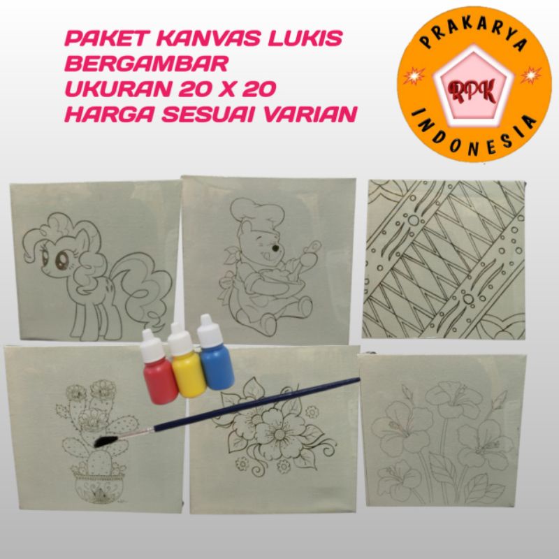 

Kanvas Lukis Paket MEWARNAI