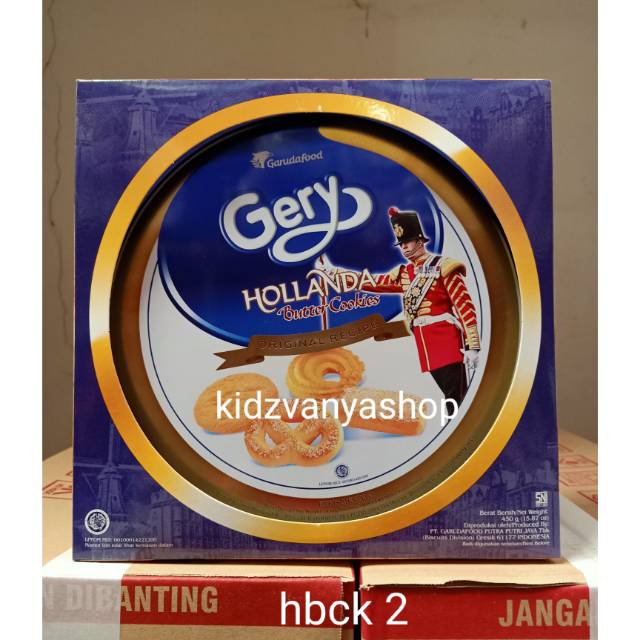 Gery Hollanda Butter Cookies 450 gram
