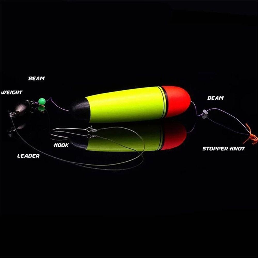 Lanfy Bobbers Pancing Portable Aksesoris EVA Crappie Lele Oval Fishing Tackle Busa Pelampung