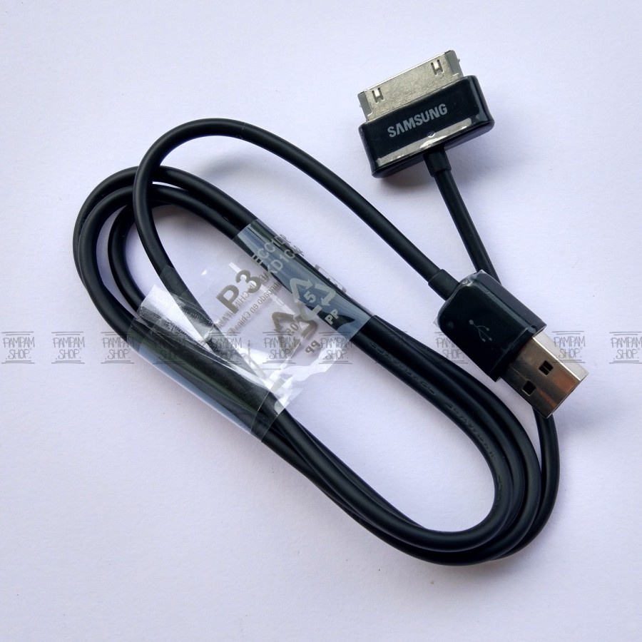 Kabel Data Charger Samsung Galaxy Tab Note 10,1&quot; inchi Tablet P7500 P7510 N8000 Original Cina Casan