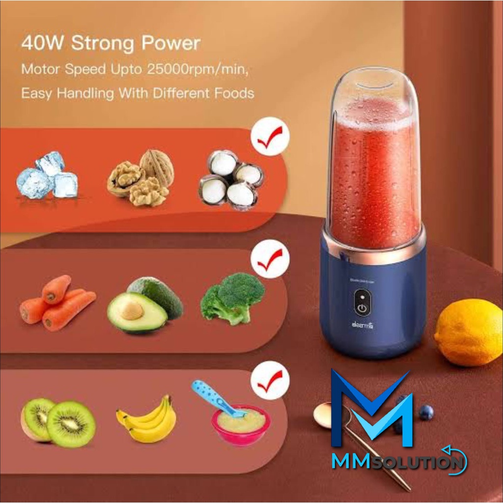 Deerma NU06 / NU05 Blender Portable Juicer Mini Mixer 400ml