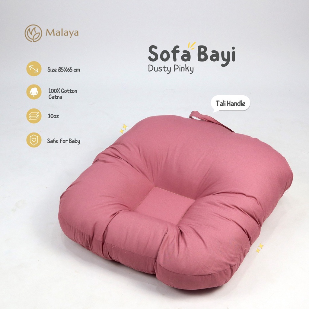 MALAYA BABY - Sofa Bayi Anti Gumoh uk 85x65 cm |Katun Catra