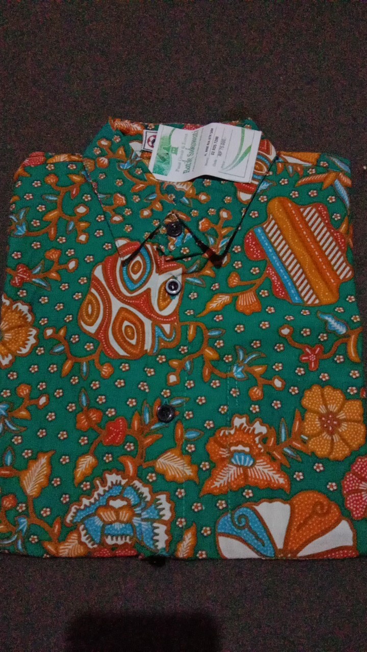 Hem Kemeja Batik Anak Modern Usia Tk Dan Sd