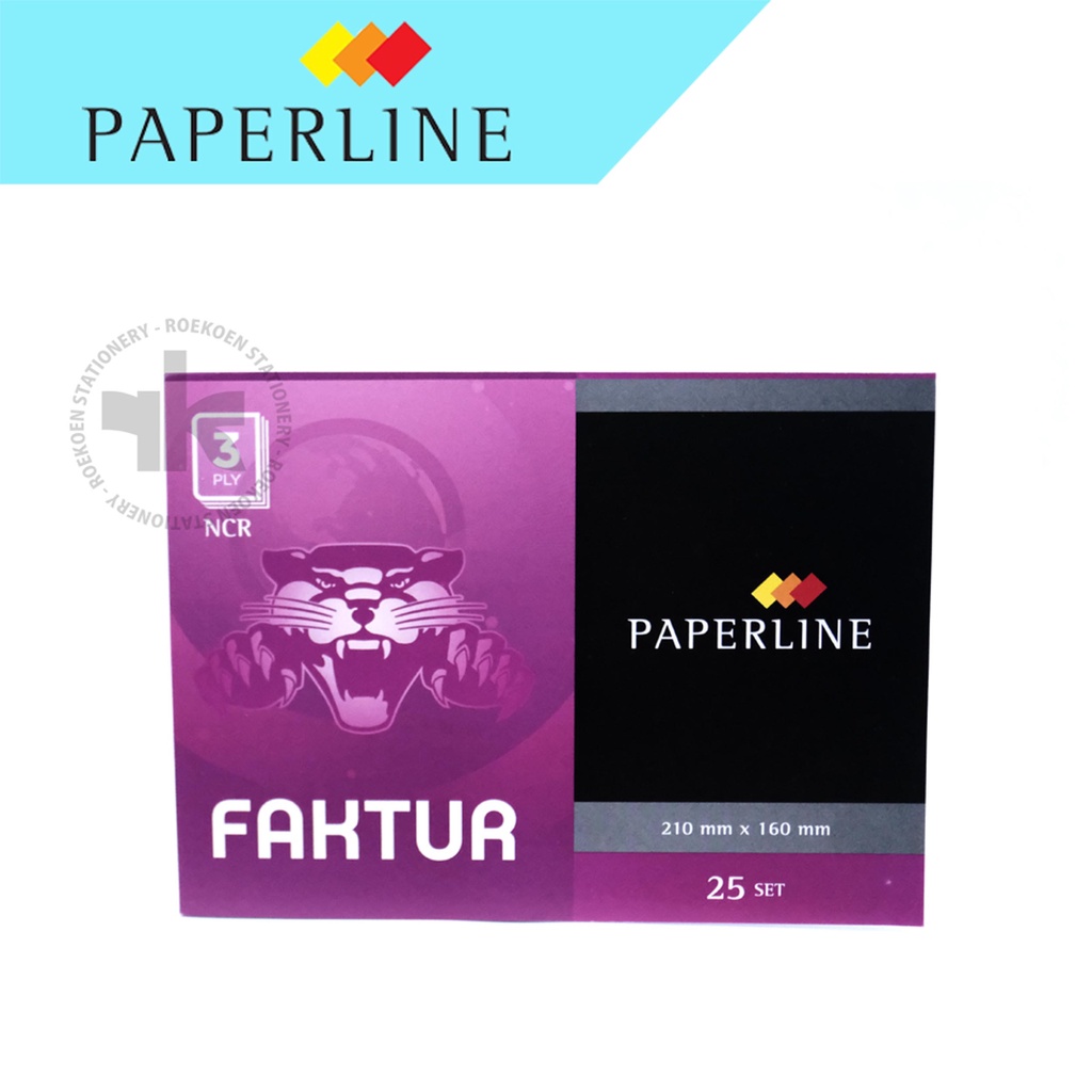 

Paperline Faktur 3Ply NCR 210x160mm (25 set)