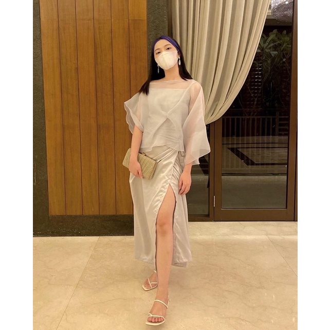 Hyuna Set by NAMELIS (Set Organza / Set Kondangan / Baju Pesta)-2