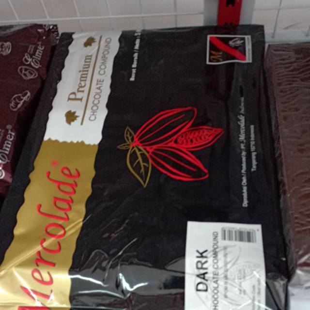 

Mercolade dark premium 5kg chocolate coklat