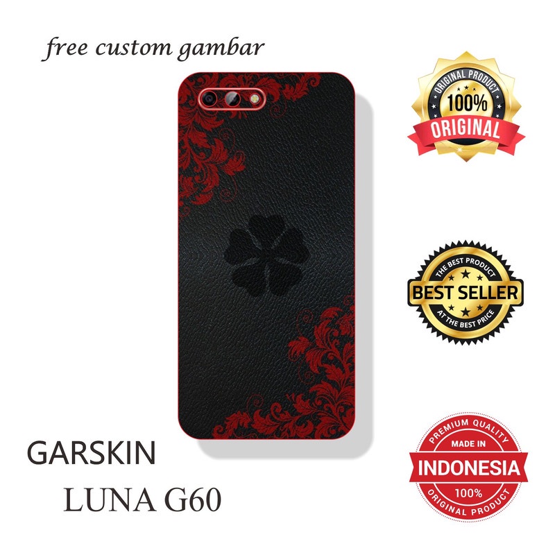 GARSKIN/STICKER HANDPHONE LUNA G60(G8) CUSTOM