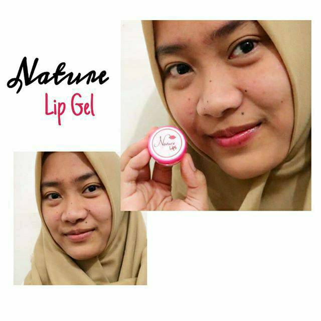 NATURE LIP GEL SERUM BIBIR