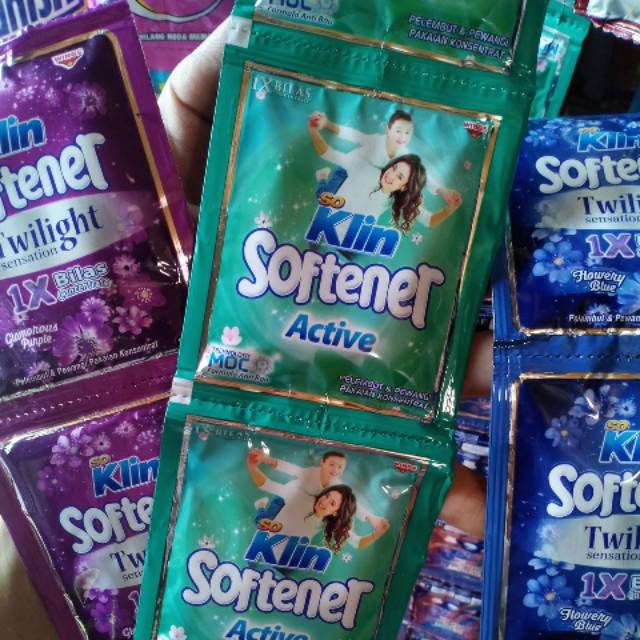 softener soklin sachet