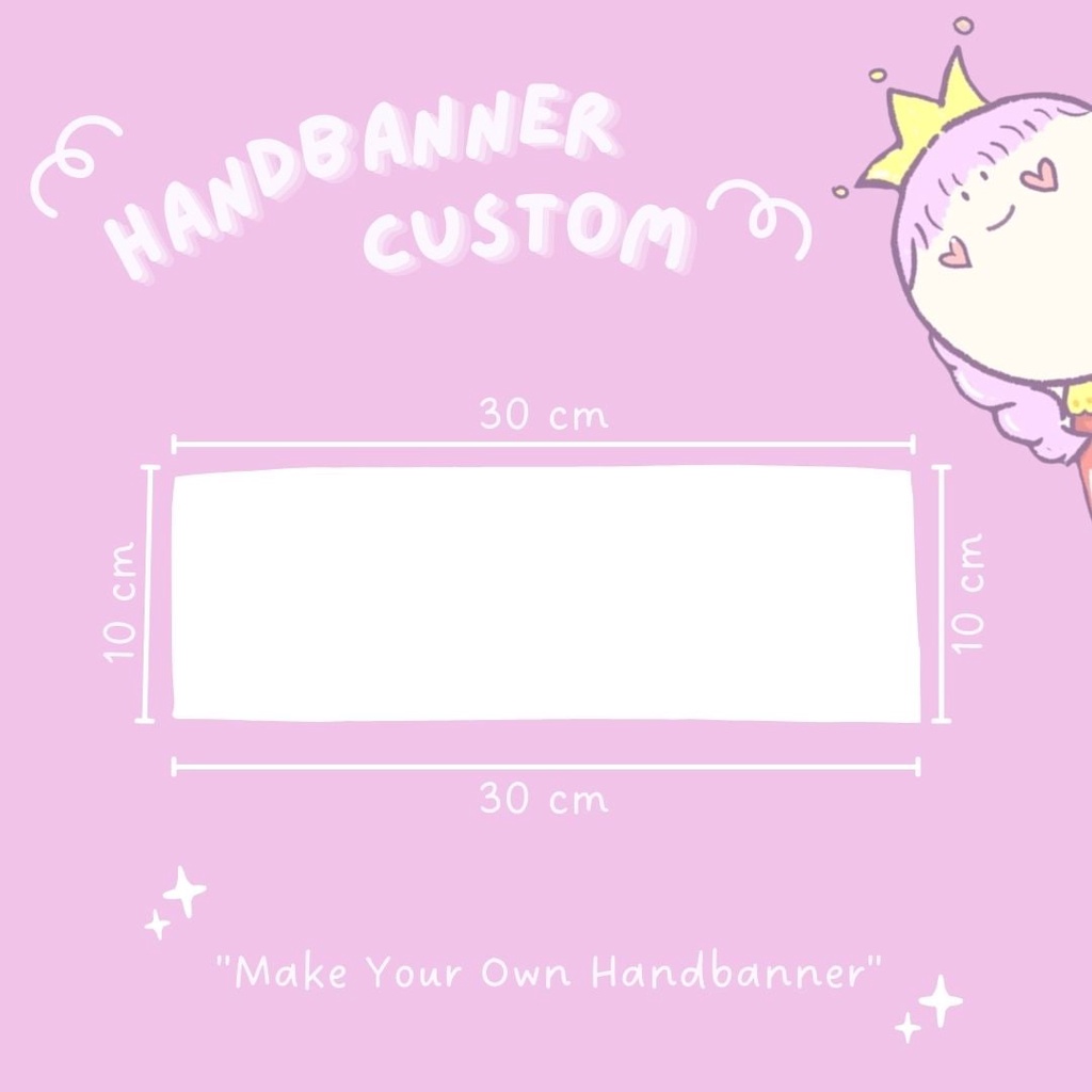 

HAND BANNER CUSTOM MURAH KPOP, JPOP, CPOP, ANIME, EVENT, DLL by Selenia Studio