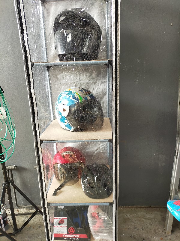 Lemari Transparan / Lemari Pajang Minimalis / Lemari Lego / Rak Mainan Ds57