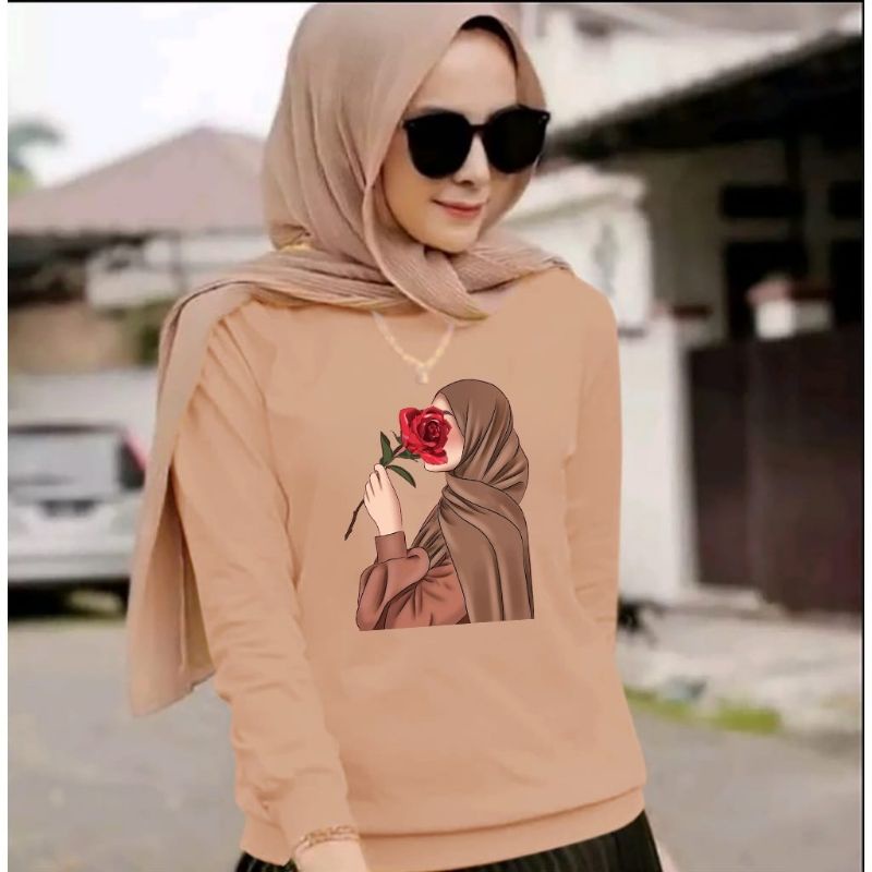 COD/DS1/BAJU HIJAB MAWAR (M-L-XL)