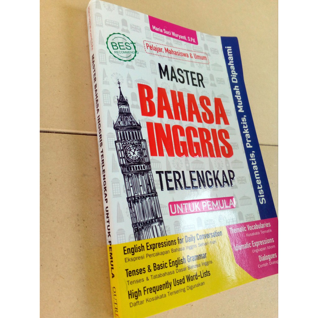 BUKU BAHASA INGGRIS PERCAKAPAN GRAMMAR DAN VOCABULARIES UNTUK PEMULA-1
