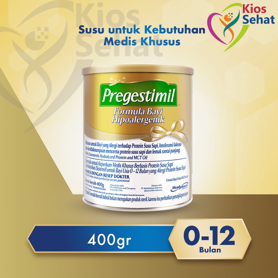 Enfamil [Pregestimil] (400 gr) - Susu Formula Bayi dengan Alergi Susu Sapi 0-12 Bulan by: MeadJohnso
