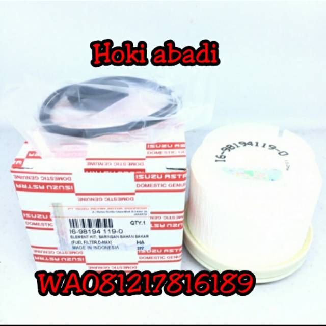 Filter solar Isuzu Dmax ori