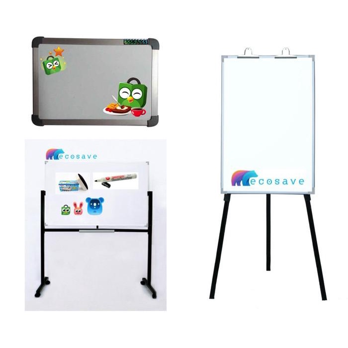 

Nov | Paket Papan Tulis Anak 20X30 Whiteboard Magnetic Ecosave Ori Murah