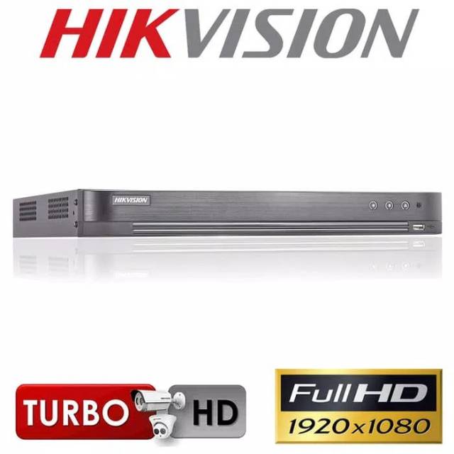 Dvr 4 ch hikvision 7204 hqhi k1 support 2mp garansi resmi