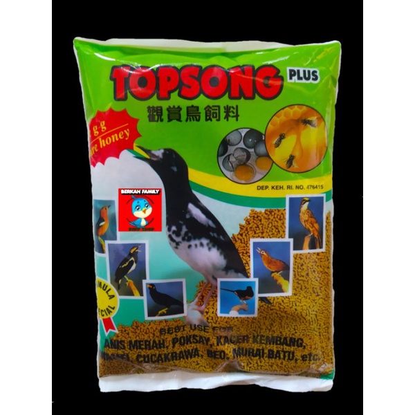 VOER TOPSONG PLUS MADU cocok untuk murai/kacer/cendet/anismerah