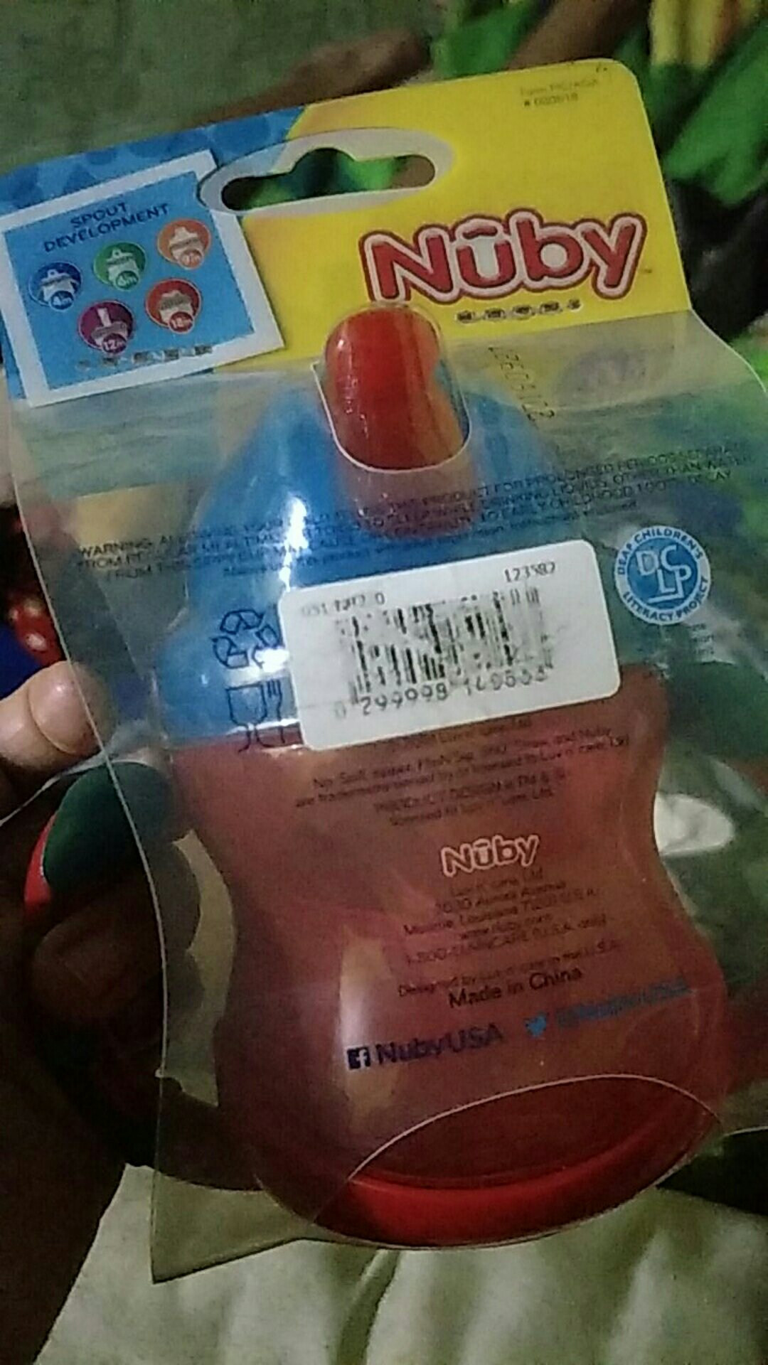 Bosu171 Botol Sedotan Nuby Grip Flip N Sip Twin Handlecup 240ml Straw 10254 Weight Straw