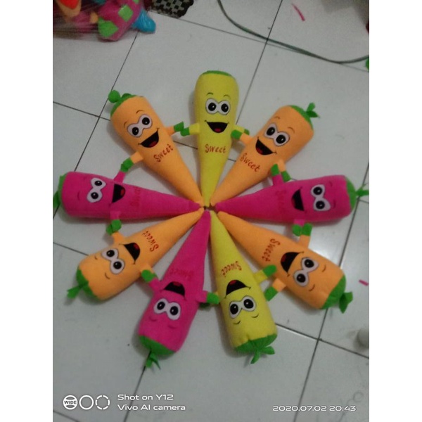 Boneka capit lucu mainan anak Uk 30Cm S Macam macam Karakter Murah