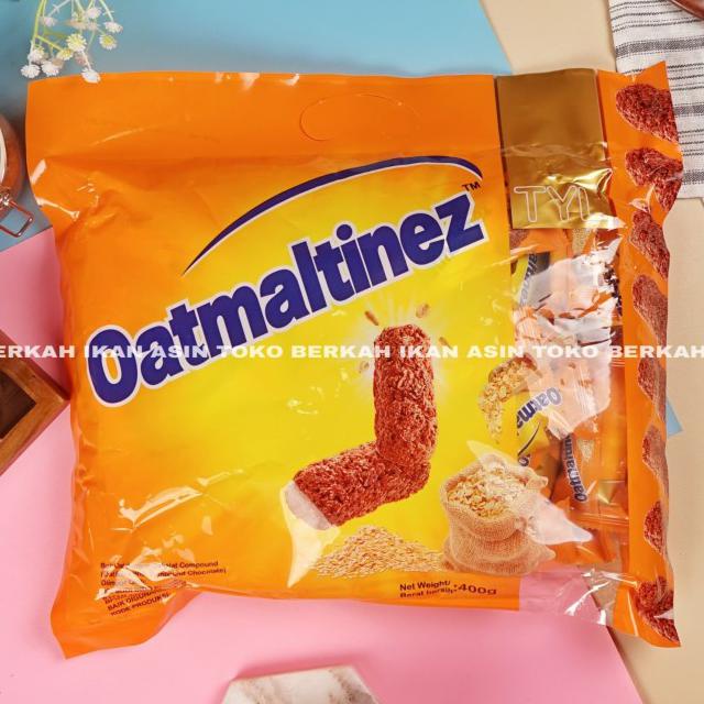 

MuRah!!! Oatmaltinez Oat Bar Chocolate 400gr / Snack Cereal Biskuit FLASH SHOP