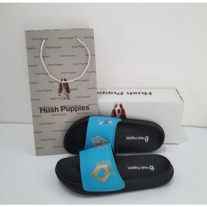 Hush Puppies Sendal Original Terbaru (Free paper bag)