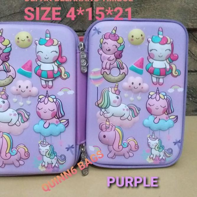 

Diskon✔️Pencilcase 3D HardTop BT21 FROZEN UNICORN LOL OWL /Kotak pensil HardTop 3D BTS/Tempat Pensil POP IT Pencil case POP IT|SQ7